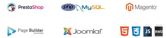 Prestashop Magento Joomla 